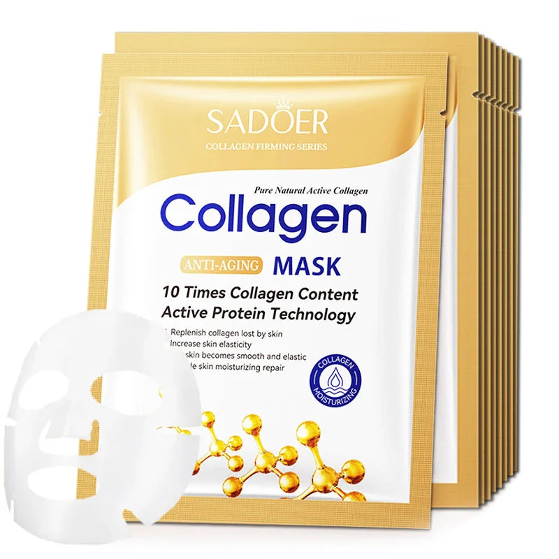 Facial biogenesis Mask™- 5 Packs Anti-wrinkle Collagen Moisturizing
